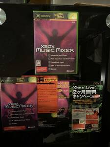 完品 Xbox★ミュージックミキサー★used☆Music Mixer☆import Japan JP