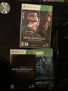 Xbox360★メタルギアソリッドV グラウンドゼロズ★used☆MGSV GZ☆import Japan JP