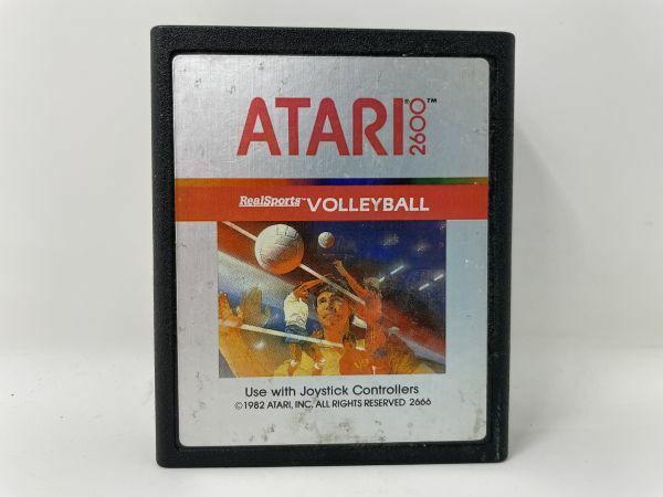 Atari2600 2800 アタリ VCS ゲームカートリッジ Real Sports Volleyball バレーボール