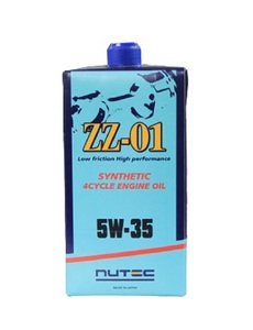 【送料無料】 NUTEC ニューテック ZZ-01 ZZ01 1Lｘ5本 5W-35 オイル 車 バイク オイル 潤滑油 化学合成 エステル系 2輪 4輪 輸入車