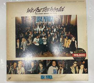 LD laser disk We Are The World