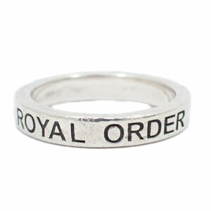 ROYAL ORDER ロイヤルオーダー ビバリーヒルズ リング 指輪 シルバー925 実寸7.5号【いおき質店】