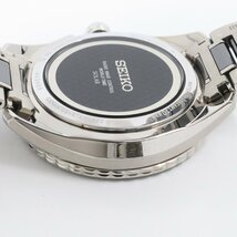 【訳あり品】SEIKO セイコー ブライツ ワールドタイム ソーラー電波 メンズ 腕時計 ダイヤ入り文字盤 SAGA173 / 8B54-0BD0【いおき質店_画像8