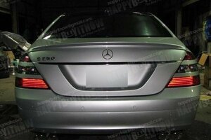 お値打ち★ベンツBENZ S W221 トランクスポイラーAMG 未塗装 TS-27931