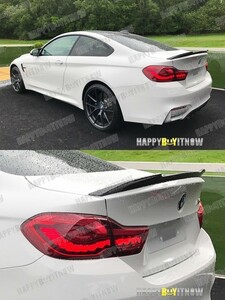 新発売！！ BMW M4 F82 クーペ カーボン リア トランクスポイラー CSタイプ 2014+