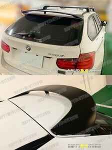 BMW 3シリーズ F31 ワゴン 専用 リア ルーフエンドスポイラー 艶あり黒 限定色 塗装 2012+ Performanceタイプ TS-50930