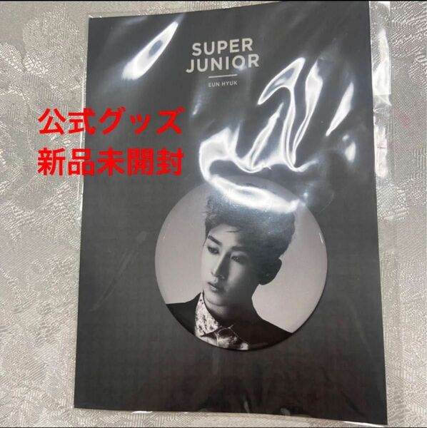 superjunior ウニョク　公式缶バッジ　新品未開封