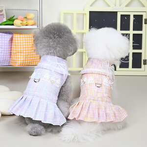 犬の服 ワンピース 前開き ペットグッズ 小型犬 ドッグウエア ワンちゃん服 ペットウェア コスチューム