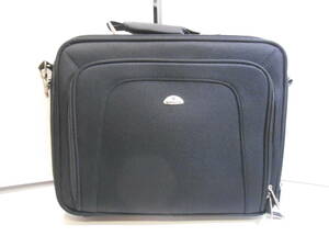 ZH5377【約 幅43×高さ33×マチ6cm】★Samsonite ビジネスバッグ 2WAY ブラック バッグ ショルダーバッグ サムソナイト