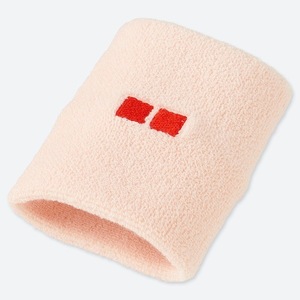  Uniqlo . woven . tennis wristband 19AUS pink 