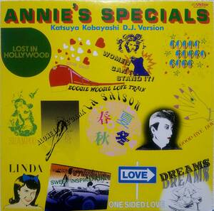 【LP J-Pop】アン・ルイス Ann Lewis「Annie's Specials Katsuya Kobayashi D.J.Version」JPN盤 feat. D.J. 小林克也