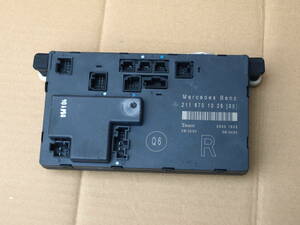 * Mercedes Benz E Class Station Wagon W211 original front right front right door control module 211 870 10 26 *230430