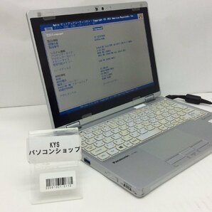 ジャンク/ Panasonic CF-RZ5PFDVS Intel Core m5-6Y57 メモリ4.1GB SSD128.03GB 【22091001-0110】の画像1