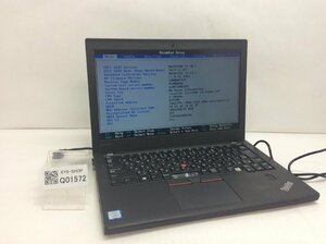 ジャンク/ LENOVO 20HMA0T4JP ThinkPad X270 Intel Core i5-7200U メモリ8.19GB SSD128.03GB 【Q01572】