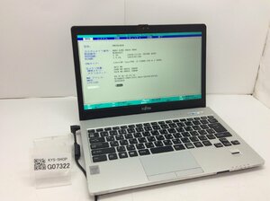 FUJITSU FMVS03004 LIFEBOOK S935/K Intel Core i5-5300U メモリ3.07GB HDD500.1GB OS無し【G07322】