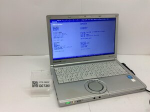 Panasonic CF-SX3JDHCS Intel Core i5-4310U メモリ4.1GB HDD320.07GB OS無し【G07361】