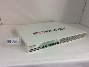 初期化済み FORTINET FortiAnalyzer-200D 搭載OS v6.0.11-build0478 210608 (GA)