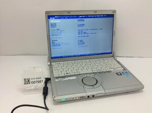 ジャンク/ Panasonic CF-N10CWGDS Intel Core i5-2520M メモリ4.1GB HDD320.07GB 【G07567】