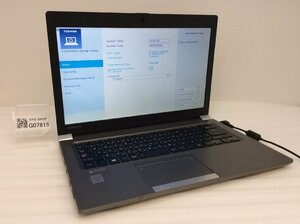 ジャンク/ TOSHIBA dynabook R644/K PR644KAN647AD7X Intel Core i5-4300U メモリ4.1GB ストレージ無し 【G07815】