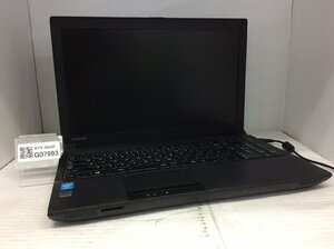 ジャンク/ TOSHIBA B554/K Corei5-4世代 メモリ2GB ストレージ無し 【G06853】