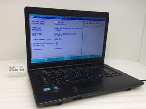 ジャンク/ TOSHIBA dynabook Satellite B551/D PB551DBAN77A51 Intel Core i5-2520M メモリ2.05GB HDD250.05GB 【G07895】
