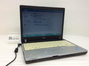 ジャンク/ FUJITSU FMVNP4NE LIFEBOOK P771/C Intel Core i5-2520M メモリ4.1GB HDD160.04GB 【G07928】