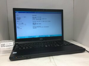 ジャンク/ FUJITSU FMVA18005 LIFEBOOK A577/P Intel Core i3-7100U メモリ4.1GB HDD500.1GB 【G08243】