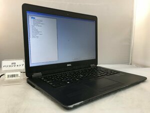 Dell Latitude E7450 Intel Core i3-5010U メモリ4.1GB SSD128.03GB OS無し【22041401-0049】