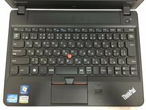 LENOVO 3045RL2 ThinkPad X121e Intel Core i3-2357M メモリ2.05GB / 2.05GB ストレージ無し OS無し【22051001-0131】_画像4