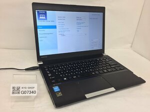 TOSHIBA dynabook R734/M PR734MFAP37AD71 Intel Core i5-4210M メモリ2.05GB HDD320.07GB OS無し【G07340】