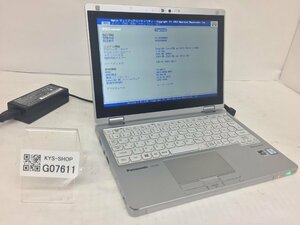 ジャンク/ Panasonic CF-RZ5PDDVS Intel Core m5-6Y57 メモリ4.1GB SSD128.03GB 【G07611】