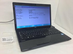 ジャンク/ NEC PC-VJ24LFW21SRH Intel Core i3-3110M メモリ2.05GB HDD320.07GB 【G08032】