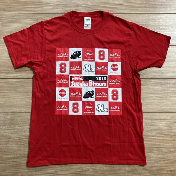 Suzuka 8 hours T-shirt 鈴鹿8耐 2018 コカコーラ Tシャツ Mサイズ ユーズド