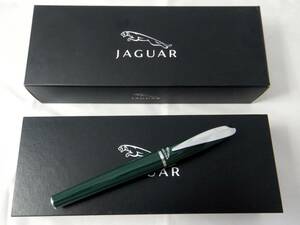 ジャガー 高級万年筆 ペン先 中字 本物・未使用・デッドストック★JAGUAR Green Fountain Pen. AOUILA 