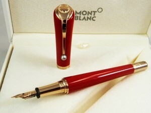  Montblanc Marilyn * Monroe Mu z Special Edition red high class fountain pen *MONTBLANC Marilyn Monroe Fountain Pen