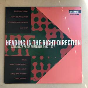 Various Heading In The Right Direction (Soul/Jazz From Australia 1973-1977 Volume 1)