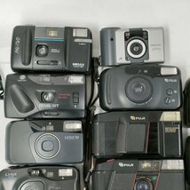 KONICA , PENTAX , MINOLTA , FUJIFILM , CHINON , RICOH 他 コンパクトフィルム 36点セット まとめ ●ジャンク品 [6587TMC]_画像2