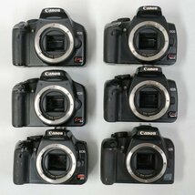 CANON デジタル一眼レフ EOS kiss X2 , X , XTi 他 ボディ 6点セット まとめ ●ジャンク品 [6572TMC]_画像1