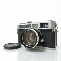 カメラ Canon MODEL 7 CANON LENS 50mm f/1.4 レンジファインダー セット品 現状品 [4932KC]_画像1