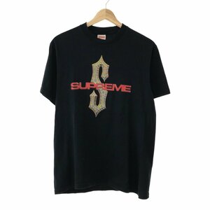 Supreme シュプリーム 【men242D】 18ss Diamond Tee 半袖Tシャツ ストリート メンズ Sサイズ ネイビー USA製 HM