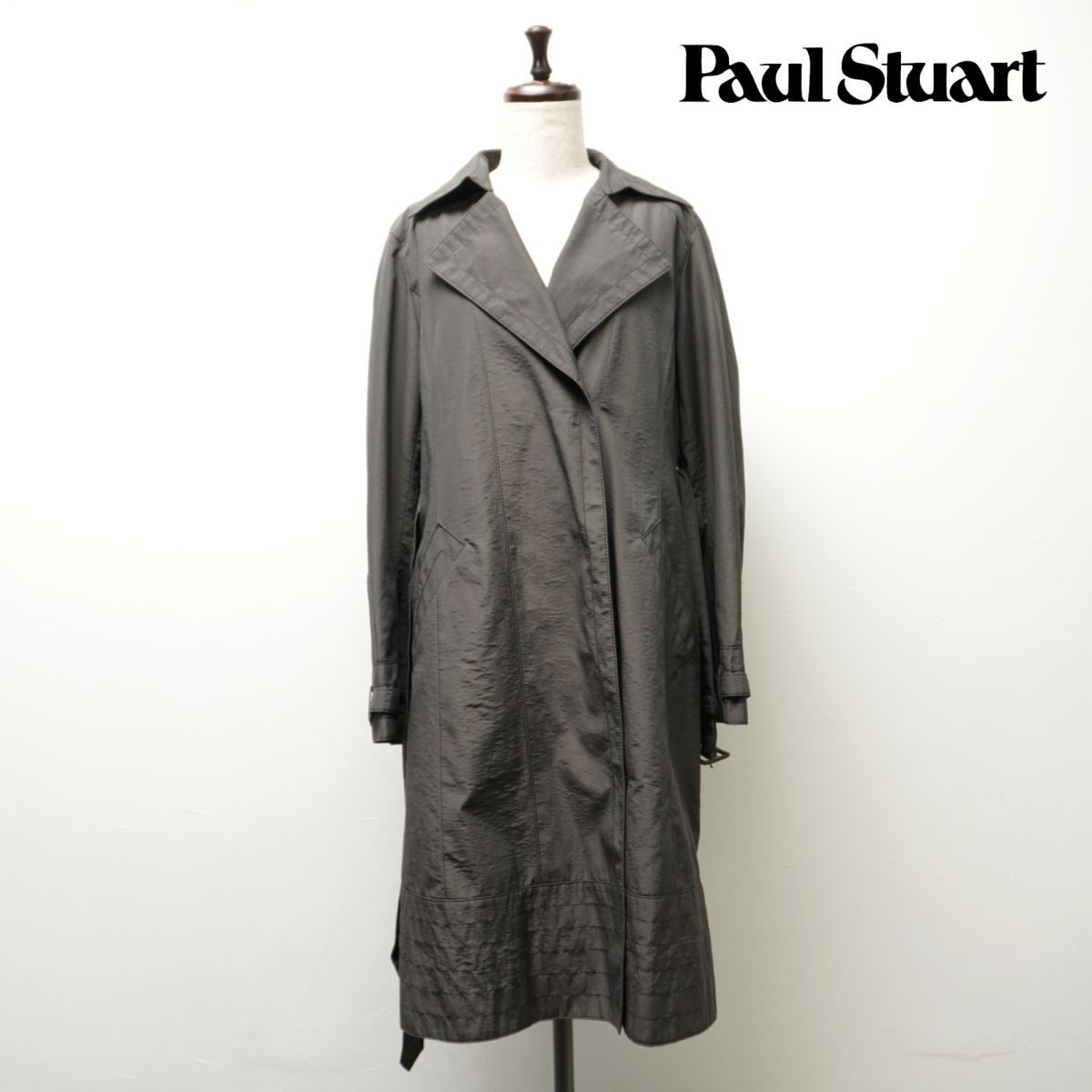 年最新ヤフオク!  paul stuart トレンチコートの中古品・新品