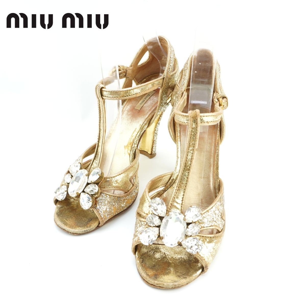 2023年最新】Yahoo!オークション -miumiu サンダルの中古品・新品・未