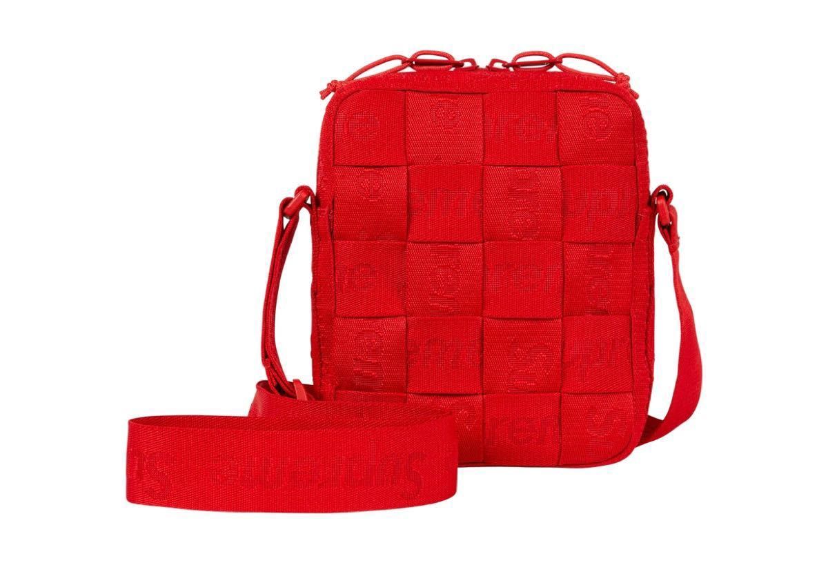 Supreme Woven Shoulder Bag Red シュプリーム ウーブン ショルダー