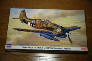 【キット】 ハセガワ 1/48 09950 Fw190F-8 w/BT700 魚雷型爆弾