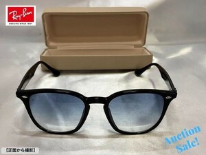 ★☆レイバン RayBan サングラス 吉永啓之輔 着用モデル RB4258-F 601/19 ブラック ライトブルー☆★