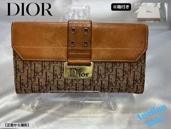 Yahoo!オークション -「dior トロッター 財布」の落札相場・落札価格