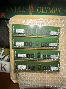 Kingston 8GB 4枚 1Rx4 PC4-2133P ECC BSMH18B1536 