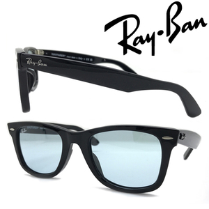 RAYBAN солнцезащитные очки бренд RayBan WAYFARER голубой серый RB-2140F-901-64