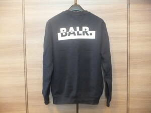 ★ BALR.（ボーラー） ラグジュアリートレーナー　バックロゴ　裏起毛　紺　M ★