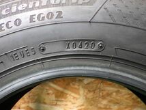 ☆::送料無料::☆グッドイヤー Efficient Grip ECO EG02 155/80R13 79S 2本／2020年製8.5分山オンロードタイヤ／中古 特筆すべき損傷なし_画像8